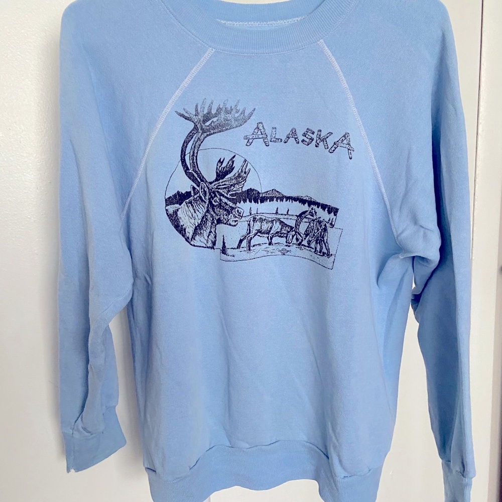 Alaska crewneck sweatshirt - vintage style